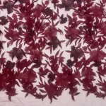 Renda 3D Flower - Bordeaux