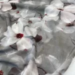 Viscose Big Flower - Verde - Image 3