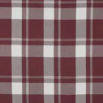 Viscose Check - Bordeaux