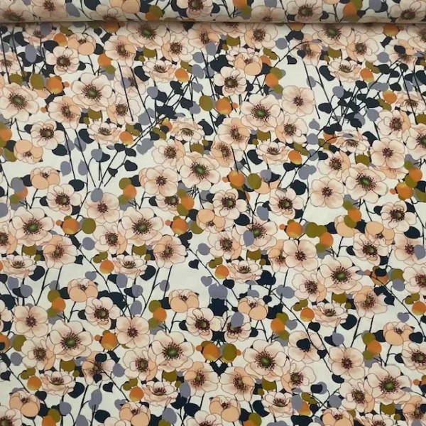 Viscose Flower - Cru