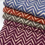 Viscose Zig Zag - Azul - Image 4