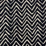 Viscose Zig Zag - Preto