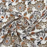 Crepe Twill Embroi Flower - Image 2