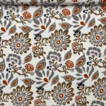 Crepe Twill Embroi Flower