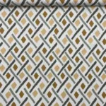 Crepe Twill Geometric