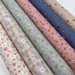 Popeline Resianada Flowers - Branco - Image 3