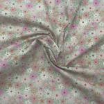 Popeline Resianada Flowers - Verde Menta - Image 2