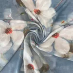 Viscose Big Flower - Verde - Image 2