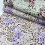 Jacquard Leaves and Flowers - Azul - Image 6