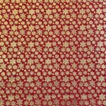 Feltro Foil - Vermelho/Gold