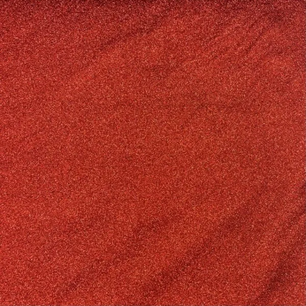 Feltro Glitter Gold - Vermelho