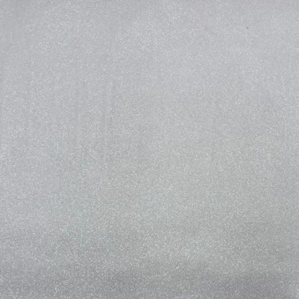 Feltro Glitter Silver - Branco