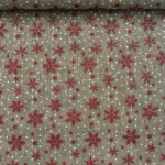 Juta Estampada Glitter Snow