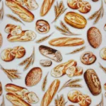 Loneta Estampada 2,80 mts Largura - Bread