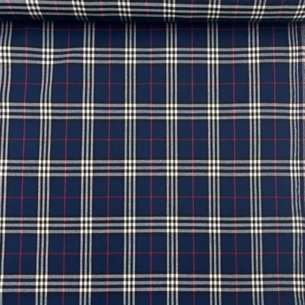 Tartan c/ Elastano - Xadrez Escocês