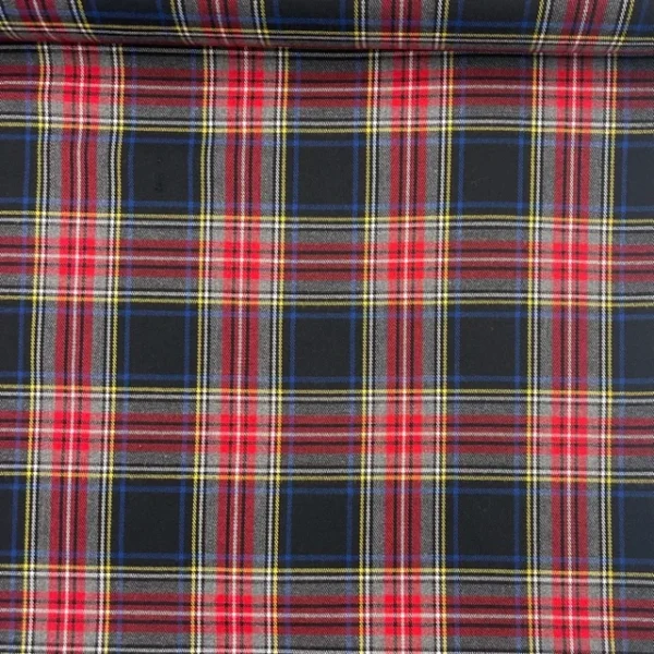 Tartan c/ Elastano - Xadrez Escocês