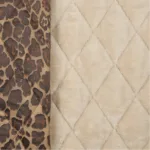 Acolchoado Leo c/ Pelo - Bege