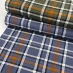 Flanela Tartan Viscose - Xadrez Escocês - Azul - Image 4