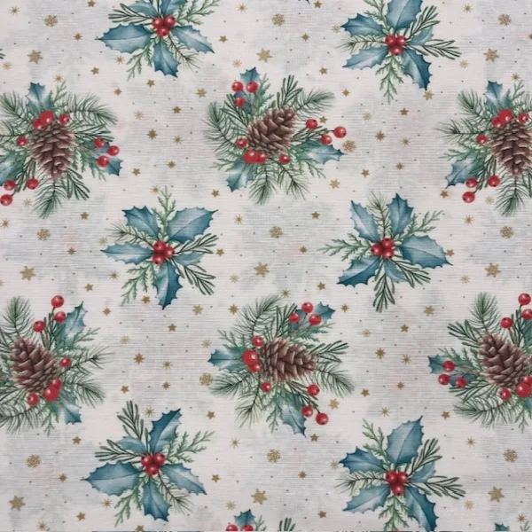 Loneta Natal 2,80 mts Largura - Azevinho