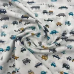 Popeline Cars - Branco - Image 2