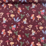 Popeline Fada - Bordeaux