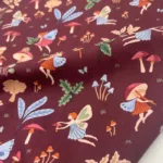 Popeline Fada - Bordeaux - Image 3