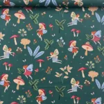 Popeline Fada - Verde