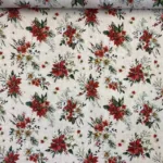 Popeline Natal -  Flowers