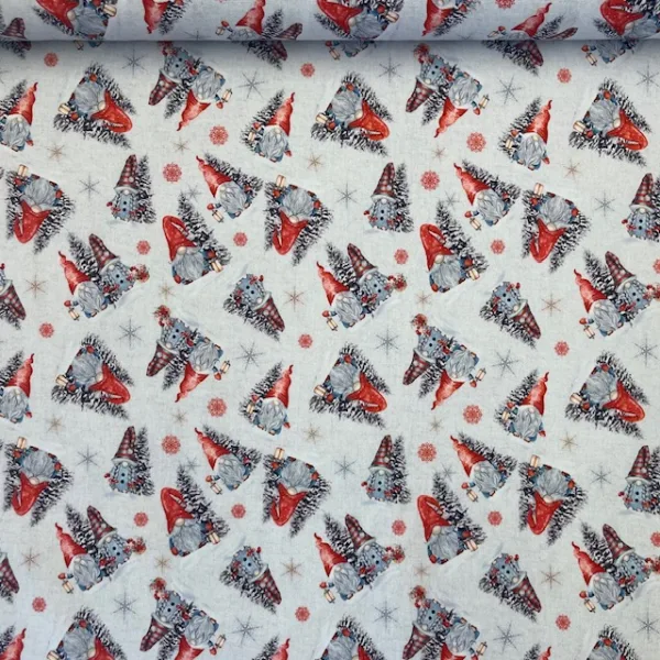 Popeline Natal -  Gnomo