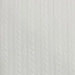 Jersey Jacquard Entrançado Acolchoado - Pérola