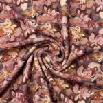 Malha Scuba Crepe -  Flowers - Image 2