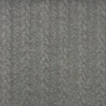 Jersey Jacquard Entrançado Acolchoado - Cinzento