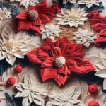 Atoalhado de Natal Efeito 3D - Image 3