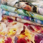 Linho Viscose Spring Bouquet - Verde - Image 4
