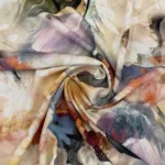 Linho Viscose Spring Bouquet - Verde - Image 2