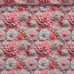 Seda Sablé Estampada 3D