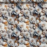 Seda Sablé Estampada 3D