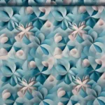 Seda c/ Lycra Estampada 3D Italiana