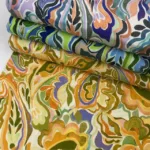 Viscose Paisley - Verde - Image 4
