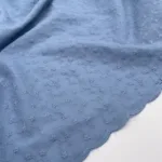 Bordado Inglês - Azul