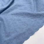 Bordado Inglês - Azul