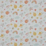 Musselina Fruits - Branco