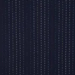 Musselina Bordada Riscas - Azul Marinho