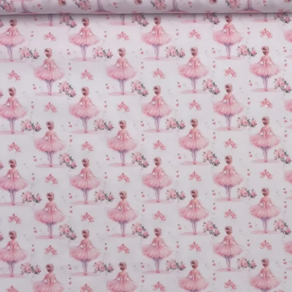 Popeline Ballet - Branco