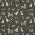Popeline Dogs - Verde