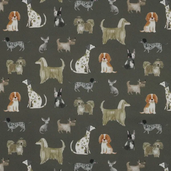 Popeline Dogs - Verde