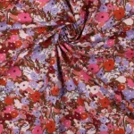 Popeline Flower Fest - Noz-moscada - Image 3