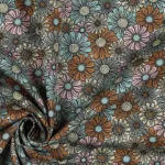 Popeline Flowers - Verde - Image 3