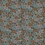 Popeline Flowers - Verde