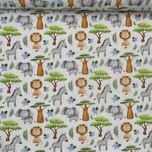 Popeline Mini Jungle